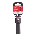 Milwaukee 4932480330 SHOCKWAVE Deep 1/2" 12mm Impact Duty Hexagon Socket Milwaukee 4932480330 SHOCKWAVE Deep 1/2" 12mm Impact Duty Hexagon Socket