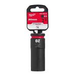 Milwaukee 4932480338 SHOCKWAVE Deep 1/2" 20mm Impact Duty Hexagon Socket Milwaukee 4932480338 SHOCKWAVE Deep 1/2" 20mm Impact Duty Hexagon Socket