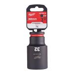 Milwaukee 4932480349 SHOCKWAVE Deep 1/2" 32mm Impact Duty Hexagon Socket Milwaukee 4932480349 SHOCKWAVE Deep 1/2" 32mm Impact Duty Hexagon Socket