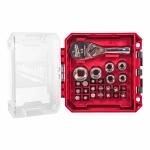Milwaukee 4932499470 1/4" Drive Compact Ratchet 25 Piece Set In PACKOUT Box Milwaukee 4932499470 1/4" Drive Compact Ratchet 25 Piece Set In PACKOUT Box