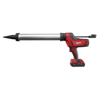 Milwaukee C18PCG/600A-201B M18 Caulking Gun With 600ml Aluminium Tube 1x 2ah Batttery Milwaukee C18PCG/600A-201B M18 Caulking Gun With 600ml Aluminium Tube 1x 2ah Batttery