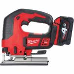 Milwaukee M18BJS-402C M18 18 Volt Jigsaw (2 x 4.0Ah batteries) Milwaukee M18BJS-402C M18 18 Volt Jigsaw (2 x 4.0Ah batteries)