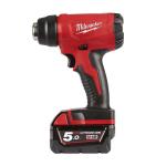 Milwaukee M18BHG-502C M18 Compact Heat Gun 2 X 5.0Ah Batteries Milwaukee M18BHG-502C M18 Compact Heat Gun 2 X 5.0Ah Batteries