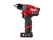 Milwaukee M12FPD-602X M12 FUEL Compact Percussion Drill With 2x 6.0Ah Batteries
