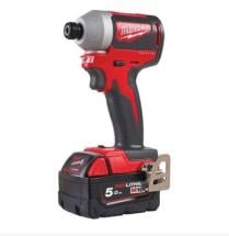 Milwaukee M18BLID2-502X M18 Brushless Impact Driver (2 x 5ah) Milwaukee M18BLID2-502X M18 Brushless Impact Driver (2 x 5ah)