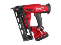 Milwaukee M18FN16GA-202X 18V 16G Angled Finish Nailer With 2x 2Ah Batteries Milwaukee M18FN16GA-202X 18V 16G Angled Finish Nailer With 2x 2Ah Batteries