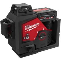 Milwaukee M123PL-401C Green Line 360 Degree 3 Plane Laser