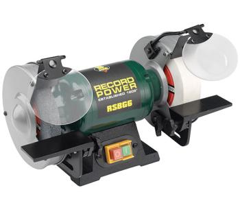 Record Rsbg6 6 Bench Grinder With 40mm Whitestone