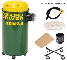Record Power RSDE/2A Fine Filter 50 Litre Extractor With Switching