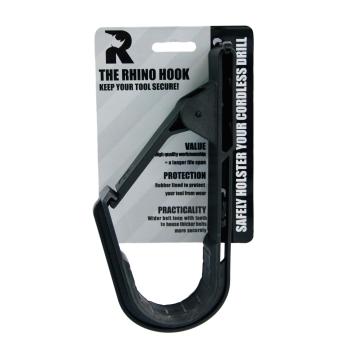 Rhino Hook Universal Tool Belt Cordless Drill Holder Rhino Hook Universal Tool Belt Cordless Drill Holder