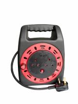 Spectre 240v 15 Metre Cassette Cable Reel 2 x BS Sockets