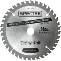 Spectre SP-17206 165mm x 20mm x 40T TCT Circular Saw Blade