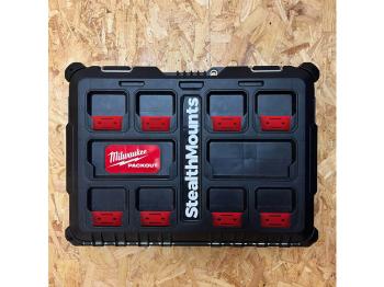 StealthMounts Cleat 'n' Feet Mounting Feet for Milwaukee Packout System Pack of 8 StealthMounts Cleat 'n' Feet Mounting Feet for Milwaukee Packout System Pack of 8