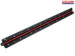 Faithfull Prestige Tri-Scale Engineer Rule Black Aluminium 3 Faithfull Prestige Tri-Scale Engineer Rule Black Aluminium 3