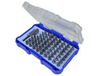 Faithfull FAISBSET61 Screwdriver Bit Set 61 Piece Set Faithfull FAISBSET61 Screwdriver Bit Set 61 Piece Set