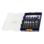 IRWIN Blue Groove 6X Wood Bit Set, 6 Piece IRWIN Blue Groove 6X Wood Bit Set, 6 Piece