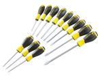 Stanley 0-60-212 Essential 12 Piece Screwdriver Set Stanley 0-60-212 Essential 12 Piece Screwdriver Set