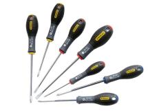 Stanley Tools FatMax Screwdriver Set of 7 Phillips/Pozi/Flared/Parallel