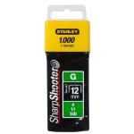 Stanley 1-TRA708T Sharpshooter 12mm Heavy Duty Staples Pack Of 1000 Stanley 1-TRA708T Sharpshooter 12mm Heavy Duty Staples Pack Of 1000