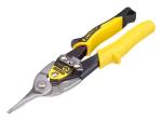 Stanley 214563 Yellow Aviation Snip Straight Cut 250mm Stanley 214563 Yellow Aviation Snip Straight Cut 250mm