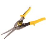 STANLEY Yellow Long Aviation Snips Straight Cut 300mm STANLEY Yellow Long Aviation Snips Straight Cut 300mm