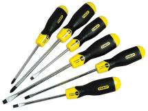 Stanley STA598001 Cushion Grip Screwdriver 6 Piece Set Stanley STA598001 Cushion Grip Screwdriver 6 Piece Set