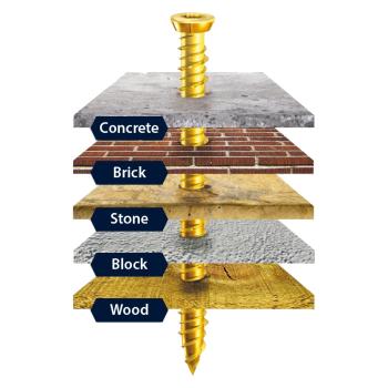 TIMco 7.5 x 180mm Concrete Screws TIMco 7.5 x 180mm Concrete Screws