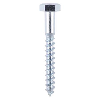 TIMco Coach Screw BZP 10 x 75mm Box Qty 100 TIMco Coach Screw BZP 10 x 75mm Box Qty 100