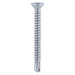 TIMco 3.9 x 13mm Self Drilling PVC CSK Zinc Screws Qty 1000 TIMco 3.9 x 13mm Self Drilling PVC CSK Zinc Screws Qty 1000
