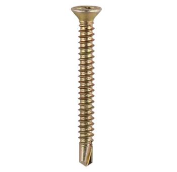 TIMco 3.9 x 45mm Self Drilling PVC CSK ZYP Screws Qty 500 TIMco 3.9 x 45mm Self Drilling PVC CSK ZYP Screws Qty 500