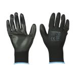 TIMCo Durable Grip Gloves PU Coated Polyester Size X Large TIMCo Durable Grip Gloves PU Coated Polyester Size X Large