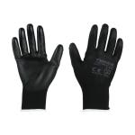 TIMCo Durable Grip Gloves PU Coated Polyester Size Large TIMCo Durable Grip Gloves PU Coated Polyester Size Large