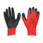 TIMCo Light Grip Gloves Crinkle Latex Coated Polyester Size X Large TIMCo Light Grip Gloves Crinkle Latex Coated Polyester Size X Large