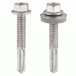 TIMco 5.5 x 38mm Hex Head Self Drilling Heavy Section TEK Screws Qty 100 TIMco 5.5 x 38mm Hex Head Self Drilling Heavy Section TEK Screws Qty 100
