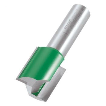 Trend C031CX1/2TC CraftPro 1/2in Two Flute Straight Router Cutter Bit 22mm dia x 25mm Trend C031CX1/2TC CraftPro 1/2in Two Flute Straight Router Cutter Bit 22mm dia x 25mm