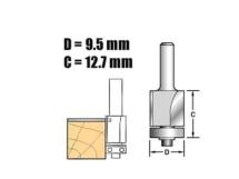 Trend C115 X 1/4 Tungsten Carbide Self Guided Trim Trend C115 X 1/4 Tungsten Carbide Self Guided Trim