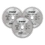 Trend 160mm x 48T x 20mm Triple pk Plunge Saw Blade Trend 160mm x 48T x 20mm Triple pk Plunge Saw Blade