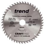 Trend CSB/21048 TCT Craft Saw Blade 210mm x 48T x 30mm Trend CSB/21048 TCT Craft Saw Blade 210mm x 48T x 30mm
