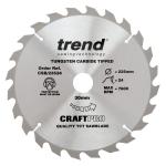 Trend CSB/23524 TCT Craft Saw Blade 235mm x 24T x 30mm Trend CSB/23524 TCT Craft Saw Blade 235mm x 24T x 30mm