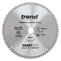 Trend CSB/30072 Craft Saw Blade 300mm x 72T x 30mm