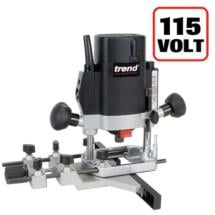 Trend T5ELB 1000W 1/4inch Variable Speed Router 115V