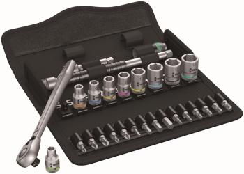 Wera 8100 SA 8 Zyklop Metal Ratchet 28 Piece Metric Set 1/4Inch Drive Wera 8100 SA 8 Zyklop Metal Ratchet 28 Piece Metric Set 1/4Inch Drive