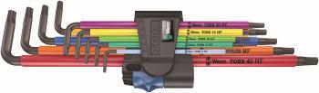 Wera 967/9 TORX® XL Multicolour HF 1 L-key 9 Piece Set With Holding Function Wera 967/9 TORX® XL Multicolour HF 1 L-key 9 Piece Set With Holding Function