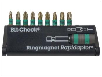 WERA Rapidaptor Screwdriver Bit Set Extra Tough 10pc Pozi WERA Rapidaptor Screwdriver Bit Set Extra Tough 10pc Pozi