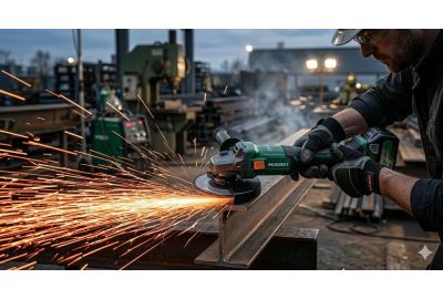 Heavy-Duty HiKOKI Angle Grinders Designed for Extreme Performance