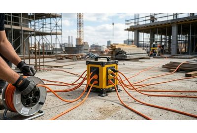 Managing Power on Site Generators Extension Leads and Battery Systems