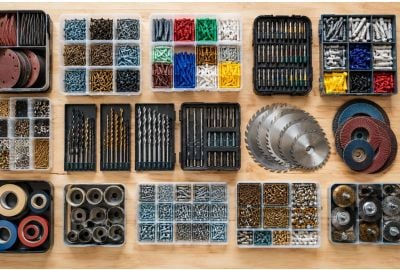 Organising Consumables Blades Bits and Fixings for Faster Work