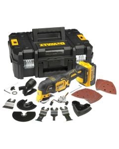 DeWALT DCS355M1 18V XR Brushless Oscillating Multi Tool With 1x 4.0Ah Battery