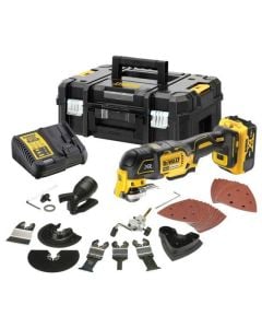 DeWALT DCS356P1-GB 18V XR Brushless Oscillating Tool Kit (3-speed)