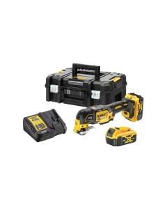 DeWalt DCS356P2 18V XR 2 x 5.0Ah 3 Speed Oscillating Tool Kit